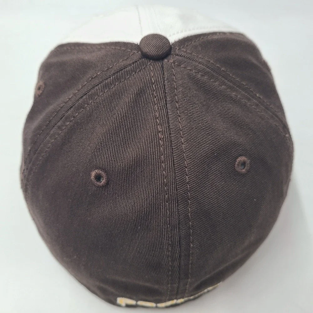 San Diego Padres Hat Fitted M 47 Brand Franchise Brown White MLB Swinging Friar